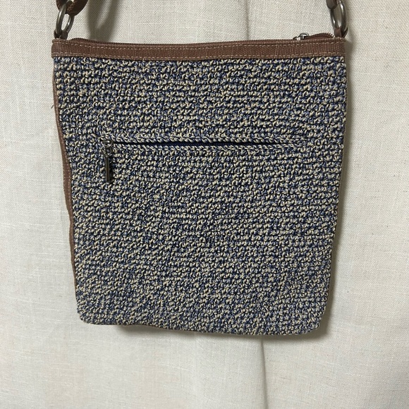 Brown and Blue women’s Crossbody Bag - Picture 3 of 6